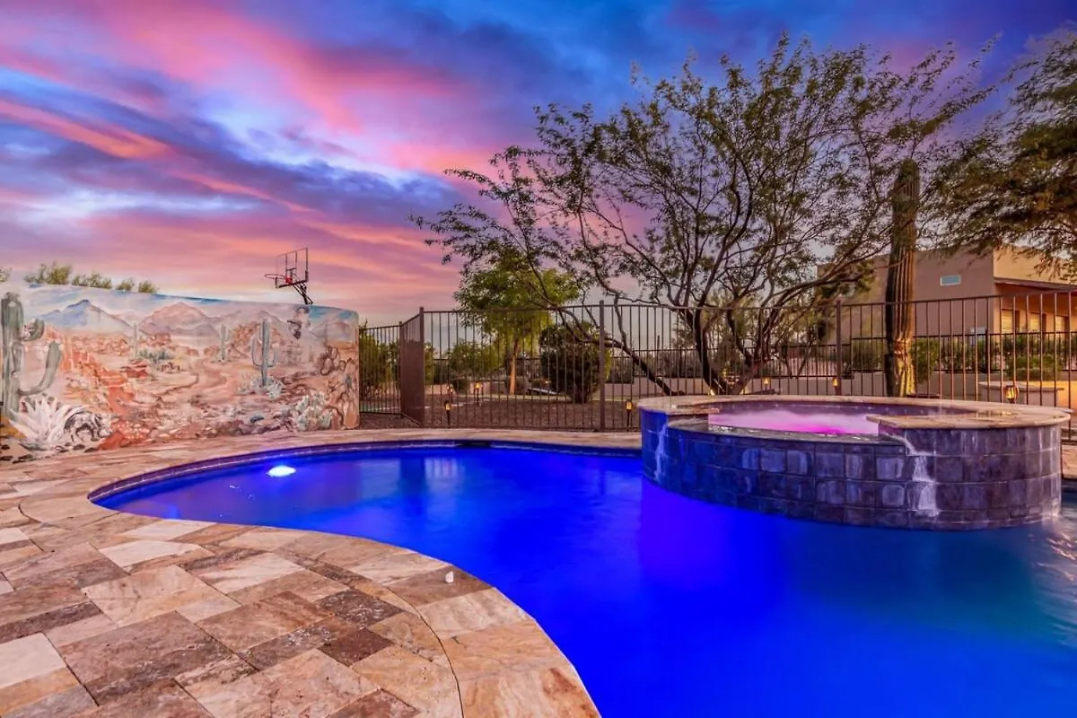 Prázdninový dům Desert Foothils Private Resort Oasis Scottsdale USA